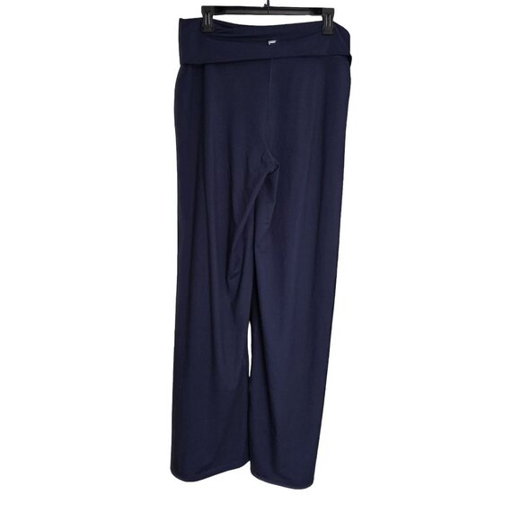 Women's - Fabletics Navy Blue PureLuxe Foldover Pants, Size Large - Picture 8 of 8